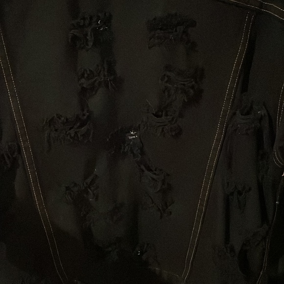 Amazing studded jean jacket. Too unique for words. - Picture 4 of 7